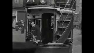 Sheffield Tram Ride 1902 with score by In The Nursery [upl. by Powder545]