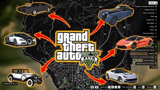 GTA V  All New Story Mode Rare Cars Locations 2024 XBOXPCPS4PS5 [upl. by Retxab]