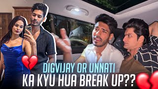 Digvijay or unnati ka break up kyu hua 🙆🏻💔 [upl. by Yelir731]