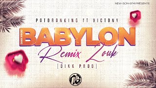 Patoranking Ft Victony  Babylon Remix Zouk By DIKK PROD 2024 [upl. by Nicolella961]