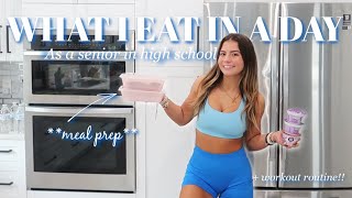 MEALS amp MOVEMENT  What i eat in a day  my workout routine [upl. by Aknahs]