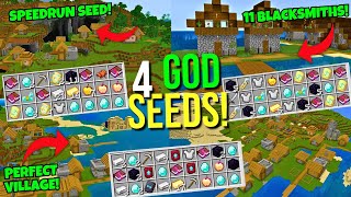 🔥SEEDS Best Seeds for Minecraft 121 Bedrock Edition best survival seeds [upl. by Alohs]