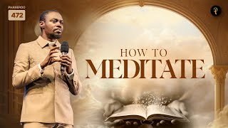 How To Meditate  Phaneroo Service 472  Apostle Grace Lubega [upl. by Cortie]