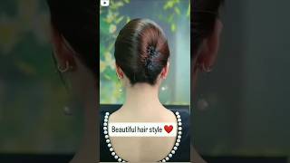 Beautiful hair style 🤩😍 learnwithsinchana sajnavesajna vickyvidyakawohwalavideo hairstyle [upl. by Ecirtemed220]