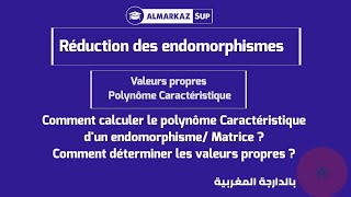 Révision  Réduction des endomorphismes  Polynôme caractéristique [upl. by Sanderson]