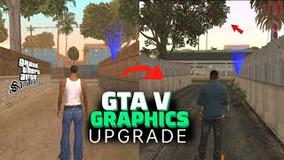 Install GTA 5 Graphics Mod on GTA SAN ANDREAS Android  Kaarma [upl. by Zetniuq182]