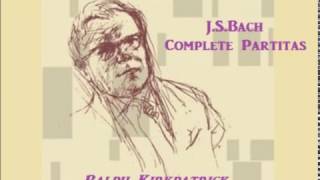 JSBach Complete Partitas RKirkpatrick 1958 [upl. by Llevaj]