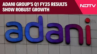 Adani Group News  Adani Groups Q1 FY25 Results Show Robust Growth Across Emerging Sectors [upl. by Lais706]