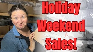 What Sold on eBay Poshmark and Curtsy over Thanksgiving Weekend  Black Friday Sales  Ship With Me [upl. by Kroll]