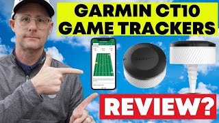 Garmin CT10 Golf Game Tracker  Review [upl. by Nerhe]