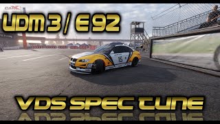 CarX Drift Racing VDS SPEC  UDM 3  BMW E92 Ultimate Drift Setup XBOX PC PS4 [upl. by Eniamert]