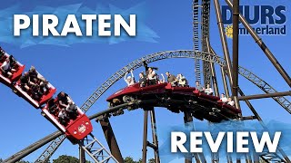 Review Piraten  Djurs Sommerland  Intamin MegaLite [upl. by Adelheid]