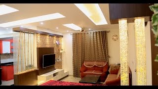 Mr K Narasimha Murthys House  Interior Design  DLF new town westend heights  Bangalore [upl. by Eihtur384]