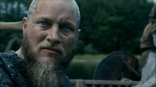 Vikings  King Aelles men attack Ragnar and his men  Full Battle 1x7 Full HD [upl. by Ednargel]