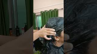 Keratin hair spa youtubeshorts [upl. by Aehsan]