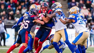 Game Recap Winnipeg Blue Bombers vs Montreal Alouettes  Week 21 [upl. by Drofnas]