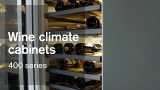 Discover the Gaggenau 400 series wine climate cabinets  Gaggenau [upl. by Noseaj]