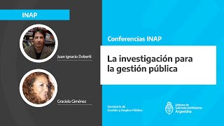 La investigación para la gestión pública [upl. by Hitt641]