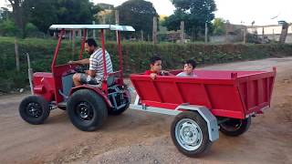 CARRO CASEIRO COM MOTOR DE MOTO UMA CRIATIVIDADE GENIAL [upl. by Abixah837]