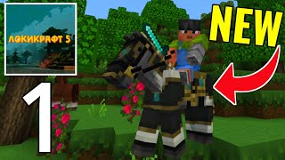 Lokicraft 5  NEW GAME  SURVIVAL Gameplay Part 1 [upl. by Mavilia]