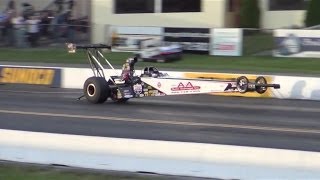 Alcohol Dragster Final Qualifying [upl. by Adnoyek]