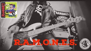 Ramones  RAMONES  bass cover whitout guitar [upl. by Thackeray]