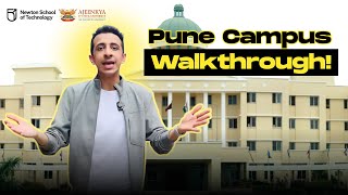 Complete Walkthrough of NSTs Pune Campus at Ajeenkya DY Patil University ft kavachkhanna01 [upl. by Felicdad]