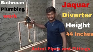 Jaquar Diverter Fitting  Bathroom Cpvc Pipes  Jaquar Concealed Diverter [upl. by Lurlene]