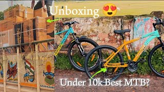 Best Gear Cycle Under 10k   Unboxing MTB 😍 mraatif07 [upl. by Adehsar480]