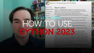 How to use Cython to speed up Python [upl. by Neddra]