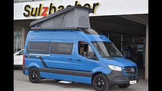 Mercedes Sprinter Campervan 4x4 HYMER Venture S [upl. by Nevla]