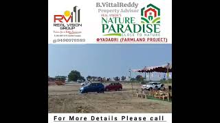 NATURE PARADISE FORMLANDprice 6000 per sqryd EMI AVILABUL FOR DETAILS 📞 WATSUP9490976989 [upl. by Florance262]