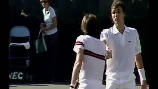 Davis Cup 1981 QF USA vs Czechoslovakia [upl. by Alcinia244]