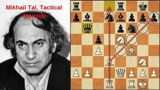 The Monster Tal  Mikhail Tal vs Anthony Miles [upl. by Imeon]