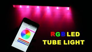 How to Make RGB LED Tube Light at home [upl. by Lidaa350]