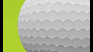 The Easiest Way To Model A Golf Ball [upl. by Ottinger]