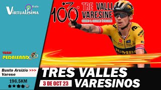 ⭕️🚴‍♂️ EN VIVO TRES VALLES VARESINOS 2023  ROGLIC  POGACAR  CARAPAZ  SIVAKOV TreValliVaresine [upl. by Naillimxam587]