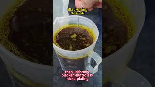 Black electroless nickel plating process [upl. by Oika]