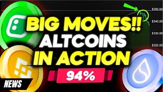 DONT MISS THESE Altcoins BOUNCING HARD Against BTC amp ETH 🤯 [upl. by Llenwad]