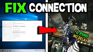 How To Fix Network Issues amp Ping in Warframe [upl. by Nyrhtac]