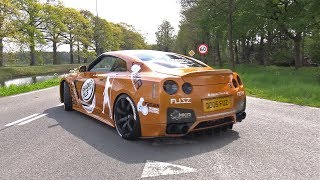 Nissan GTR R35  Brutal Acceleration [upl. by Gittel]