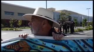 Al Rojas talks during antiGMO rally at Monsanto plant [upl. by Ranita71]