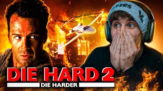 DIE HARD 2 DIE HARDER 1990 REACTION First Time Watching [upl. by Eyllek]