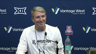 Arizona Football Press Conference  Brent Brennan [upl. by Allimac]