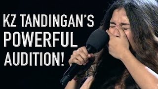 KZ Tandingan WOWS The Crowd With Her First X Factor Audition  X Factor Global [upl. by Jarid103]