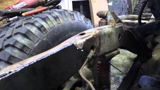 Project CJ5  Frame Repair Part 1 [upl. by Reivaxe]