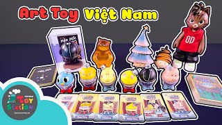 Ấn tượng đầu tiên với những món Art Toy card games đến từ Việt Nam ToyStation 835 [upl. by Aderfla]