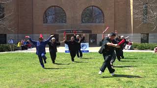 Yin Yang Taijiquan Academy Tai Chi Kung Fu Fan 2018 WTCD  Yale [upl. by Swamy]