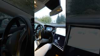 Ta Tesla ma 9 lat i sama parkuje Prawie uderzyła w inny samochód 😬tesla danielgrzyb autopilot [upl. by Llednyl260]