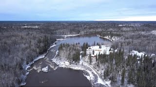 Part One Floods Landing in 4K Cochrane Ontario [upl. by Tempa]